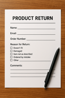 Product return