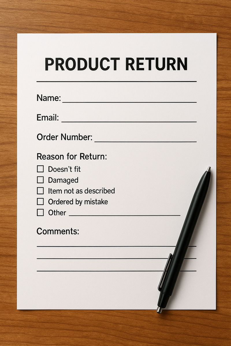 Product return