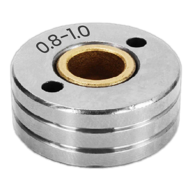 Wire feeder roll 4RN 30x10x12mm Steel / Aluminum 0,6mm / 0,8mm / 1,0mm / 1,2mm / 1,6mm