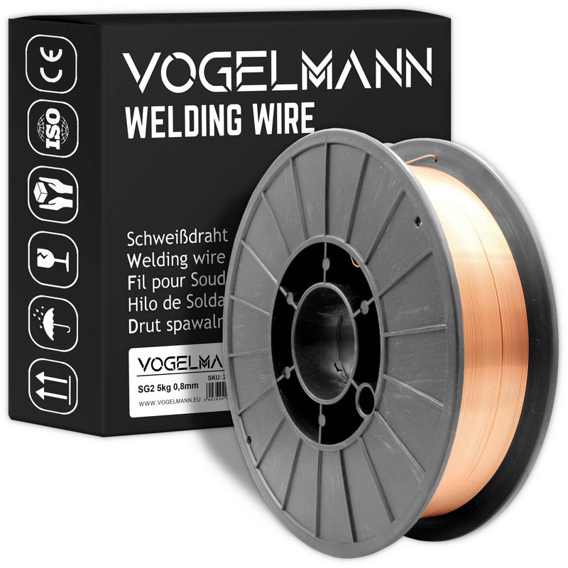 Mild Steel Welding Wire 5kg ER70S-6 / SG2 Vogelmann