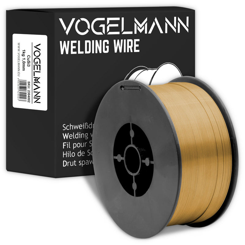 Brazing Wire 1kg CuSi3Mn1 ERCuSi-A Vogelmann