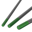 10 pcs electrodos de tungsteno verde Vogelmann