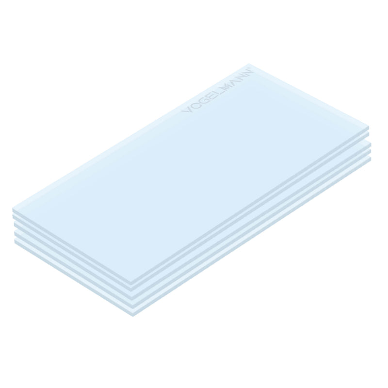 49x107 Spare Protective Lens Pack of 5 Vogelmann
