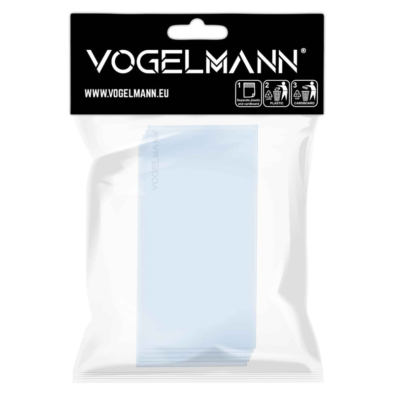 53x103 Spare Protective Lens Pack of 5 Vogelmann