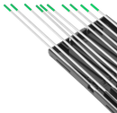 10 pcs electrodos de tungsteno verde Vogelmann