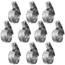 Banda di morsetto 6-10mm 10pcs Vogelmann