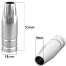 10 PCS Boquillas de gas MB-15 estrecha Vogelmann