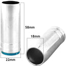 10 PCS Boquillas de gas MB-25 Wide Vogelmann