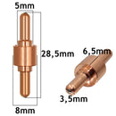 20 PCS Electrodos estándar PT-31 Vogelmann