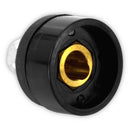 Schweißen weiblicher Sockel 9mm DKJ10-25 Black Vogelmann