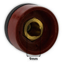 Soldadura de zócalo femenino 9 mm DKJ10-25 rojo Vogelmann